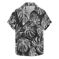 thumbnail image 1 of ZCFZJW Mens Hawaiian Shirts Big and Tall Regular Fit Summer Short Sleeve Casual Button Down Tropical Beach Shirt Trendy Holiday Vacation Tees Tops Multicolor#01 L, 1 of 5