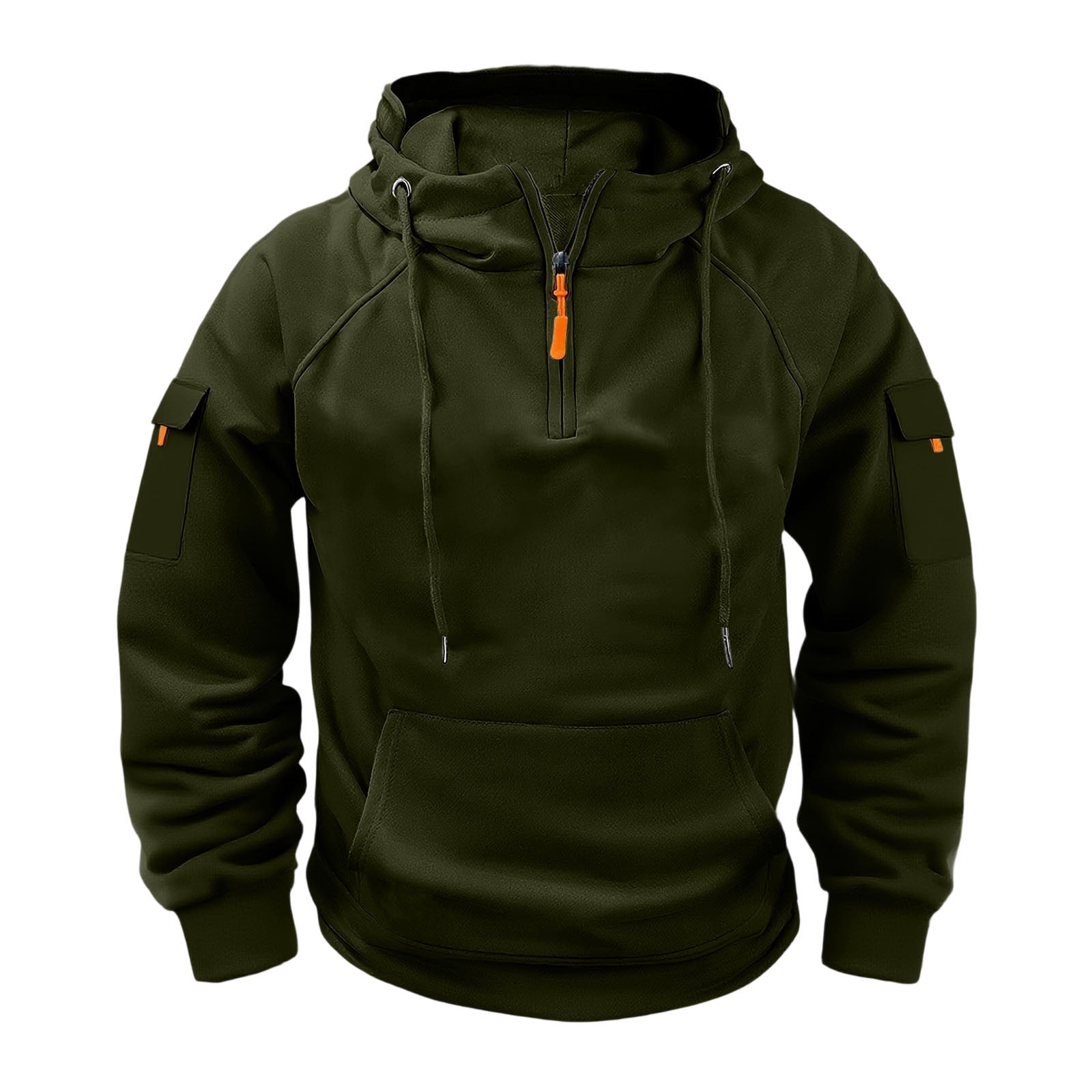 Premium Gym - Hoodie met Rits Grijs/Wit