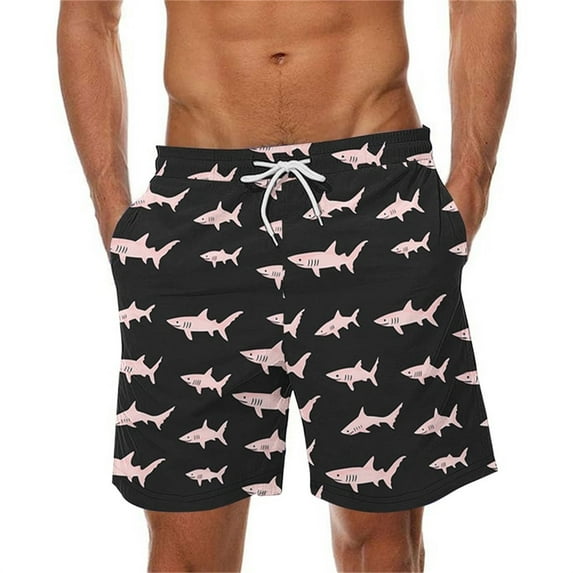 ZCFZJW Tropical Swim Trunks for Men Big and Tall Regular Fit Casual Summer Drawstring Elastic Waist Beach Shorts with Pockets Big and Tall Quick Dry Bathing Suit Multicolor#07 XXXXL