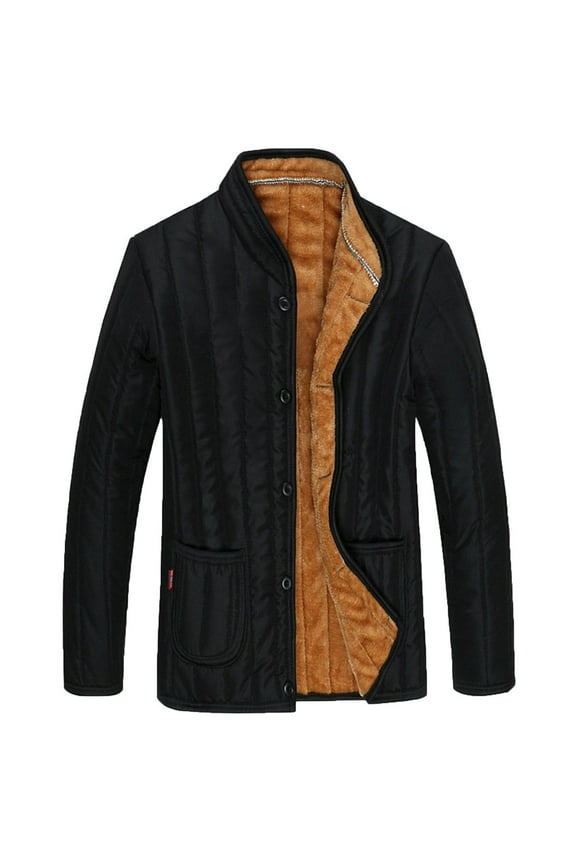 Winter Warm Sherpa Fleece Jackets for Women Casual Long Sleeve Lined Coat Outwear Tops Lightweight Button Down Jacket with Pockets Black XL