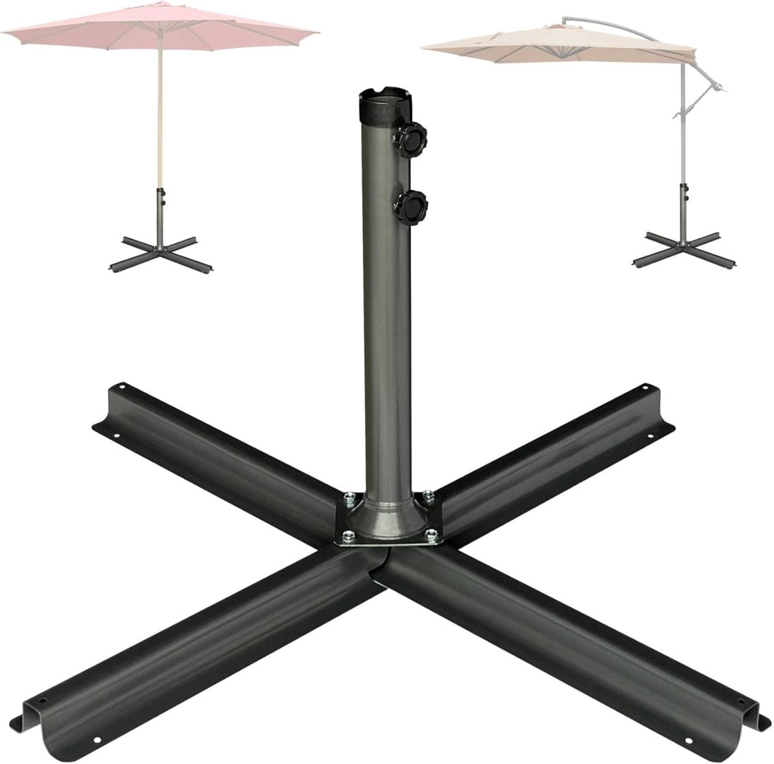 ZCLP Heavy Duty Patio Umbrella Cross Brace Stand Universal for Outdoor ...
