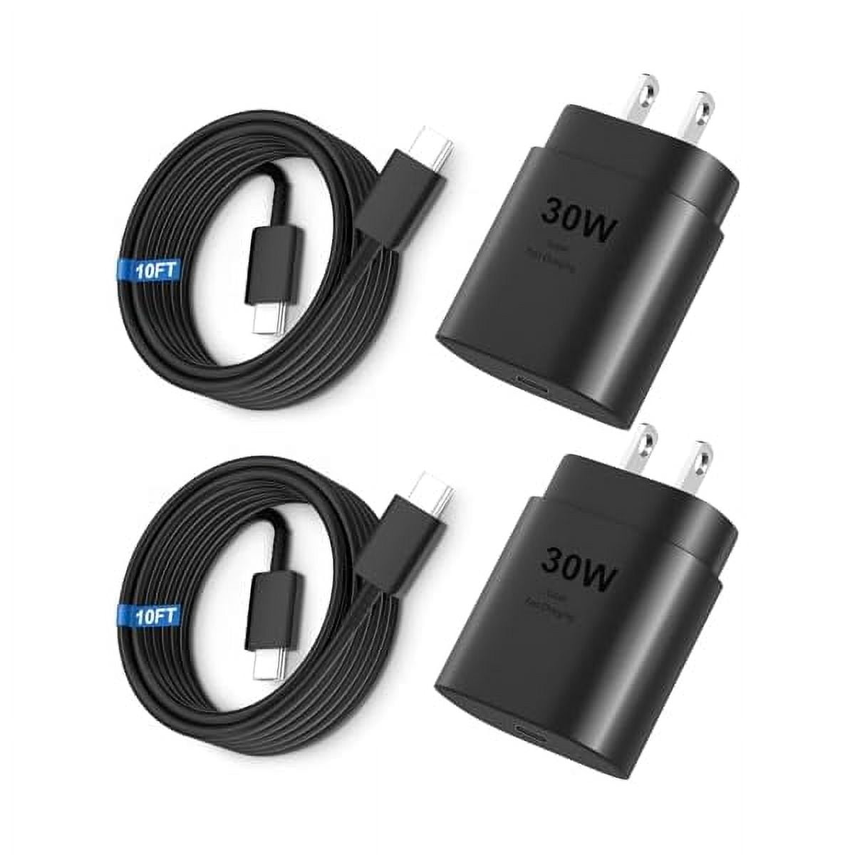 ZCPhone 17 16 15 Pro Max Charger 30W Type C Chargers USB C Fast Charger Block Phone 17 Chargers Fast Charging with 10FT C Charging Cable for Phone 17/17 Pro Max/16/16 Pro Max/15/15 Pro/iPad/Samsung