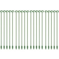 ​​ZCSKFIN 10-Pack Plant Support Stakes Upgrade Kit, Single Plant Stem Flower Support Rods with Adjustable Ring Cages for Indoor and Outdoor Plants like Roses and Orchids, Durable Garden Stakes​​