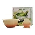 thumbnail image 1 of ZCSKFIN 2 Pcs Japanese Matcha Tea Set with Large Ceramic Bowl, Complete Kit for Traditional Tea Ceremony, Perfect for Tea Ceremonies&Gifts for Matcha Lovers, 1 of 6