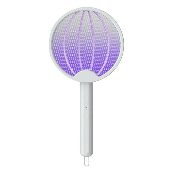 ZCSKFIN 2-in-1 USB Rechargeable Electric Fly Swatter and Zapper, 2700V Cordless Indoor/Outdoor Bug Trap for Effective Pest Control at Home, Camping, or on the Patio