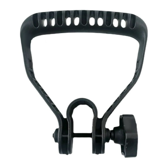 ZCSKFIN Adjustable Snow Shovel Handle with Ergonomic D-Grip, Secondary Handle Attachment for Snow Removal Tools, Replacement Back Grip for Shovels to Reduce Back Strain