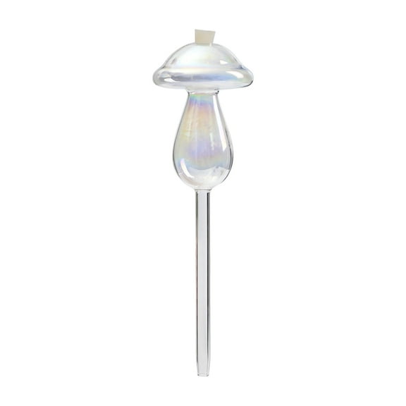 ZCSKFIN Creative Mushroom-Shaped Automatic Watering Kettle, Transparent Self-Watering Device for Potted Plants, Lazy Dripper System for Consistent Moisture Delivery