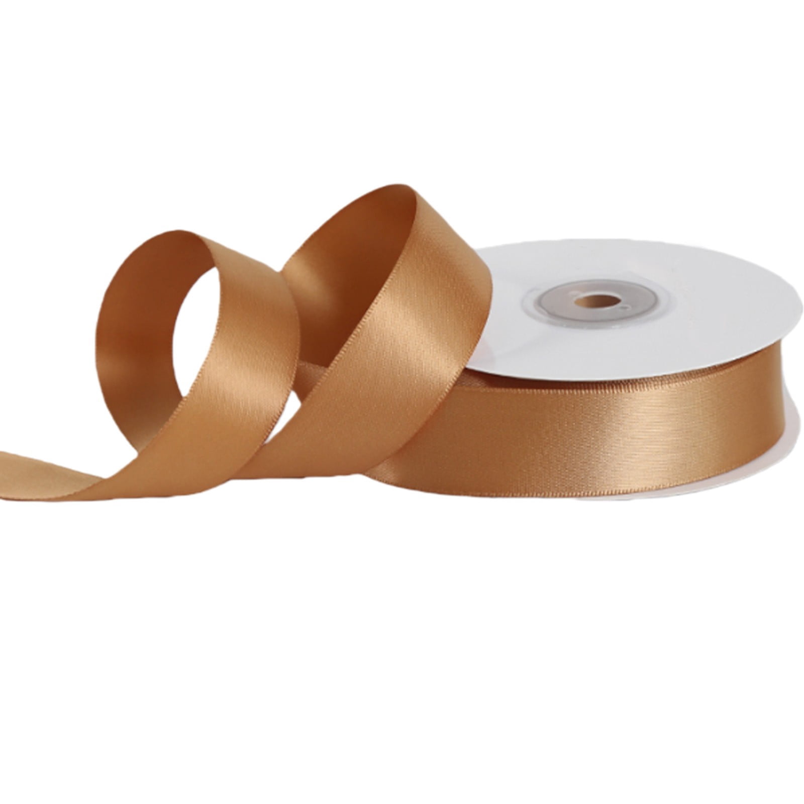 Lightweight Ribbon ZCSKFIN Double-Faced Light Satin Ribbon 1-inch Wide by 25 Yards ...
