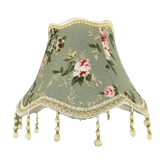 ​​ZCSKFIN Green Replacement Lampshade for E27 Bulb Table Lamps, Small Fabric Shade Compatible with Wall and Floor Lamps, for Home and Office Lighting​​