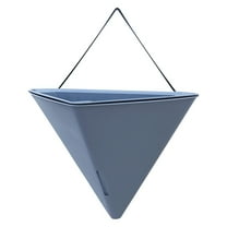 ​​ZCSKFIN Large 12 Inch Wall Planter for Indoor Plants with Self-Watering System, Geometric Hanging Flower Vase, Modern Stylish Wall Mounted Pot Holder Decor