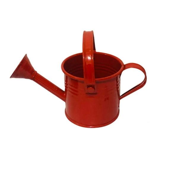 ZCSKFIN Metal Watering Can with Sprinkling Head, Garden Watering Pot for Plants and Flowers, Tin Watering Can with Comfortable Handle for Outdoor Gardening Use