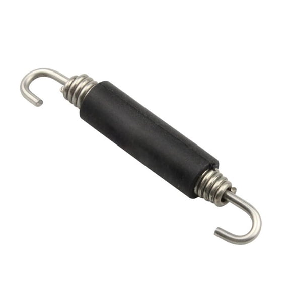 ZCSKFIN Motorcycle Exhaust Hook and Spring, Stainless Steel Muffler Pipe Hanger for Motorcycle and Scooter, Durable Expansion Spring for Secure Exhaust System Installation and Vibration Reduction