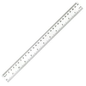 Centimeter-Inch Ruler. Plastic Ruler. Compact Measuring Tool. Ideal For ...