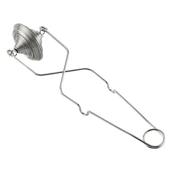 ​​ZCSKFIN Spring-Action Flour Sprinkler Duster Stainless Sieve | Baking Powdered Sugar Sifter Precision Dusting Tool One-Handed Operation Pastry Decorating Essential​​