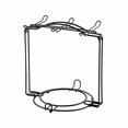 thumbnail image 1 of ​​ZCSKFIN Tea Cups Display Stand Disassemblable Coffee Mug Holder Rack for 6 Teacups (200ML) and 6 Saucers Barista Style Organization Solution for Cafe or Home Use​, 1 of 9
