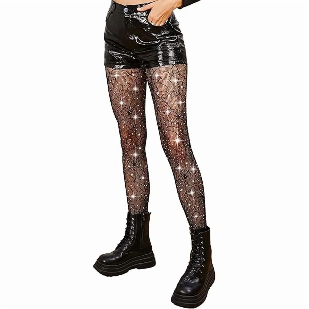 ZCWomen’s High-Waist Fishnet Stockings for Daily Wear, Parties, Dance ...