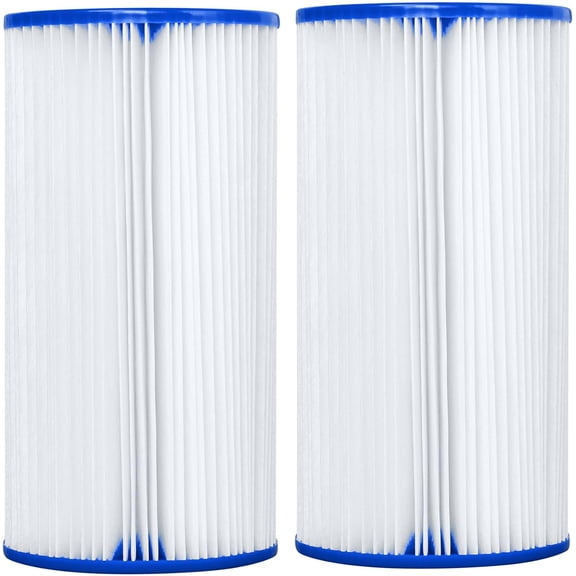 ZCXP 2 Pack Type III-A/C Pool Filter Cartridge, 4.28 Inch Replacement Filter for 5301500 Gallon Above Ground Pool Pump