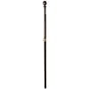 ZCXP 5ft Bronze Telescoping Metal Flag Pole with Tangle-Free Clips Rust Resistant Wall Mount for 3'x5' American Flags