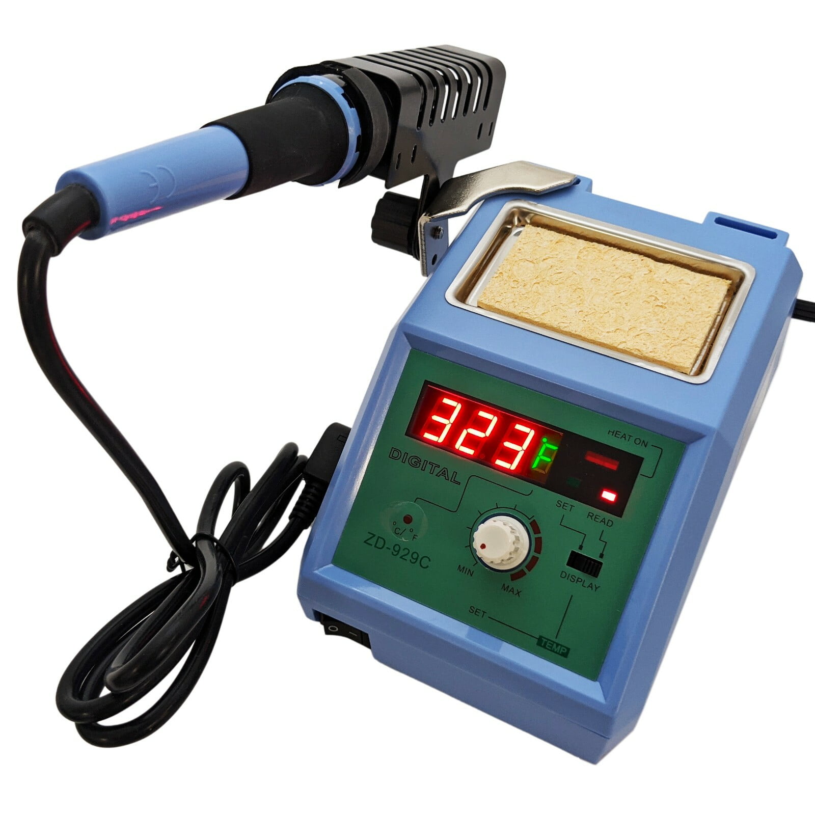 ZD-929C Temperature Adjustable Soldering Station, Digital LED Display ...