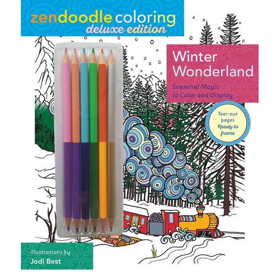 ZD Coloring: Winter Wonderland: Deluxe Edition wit