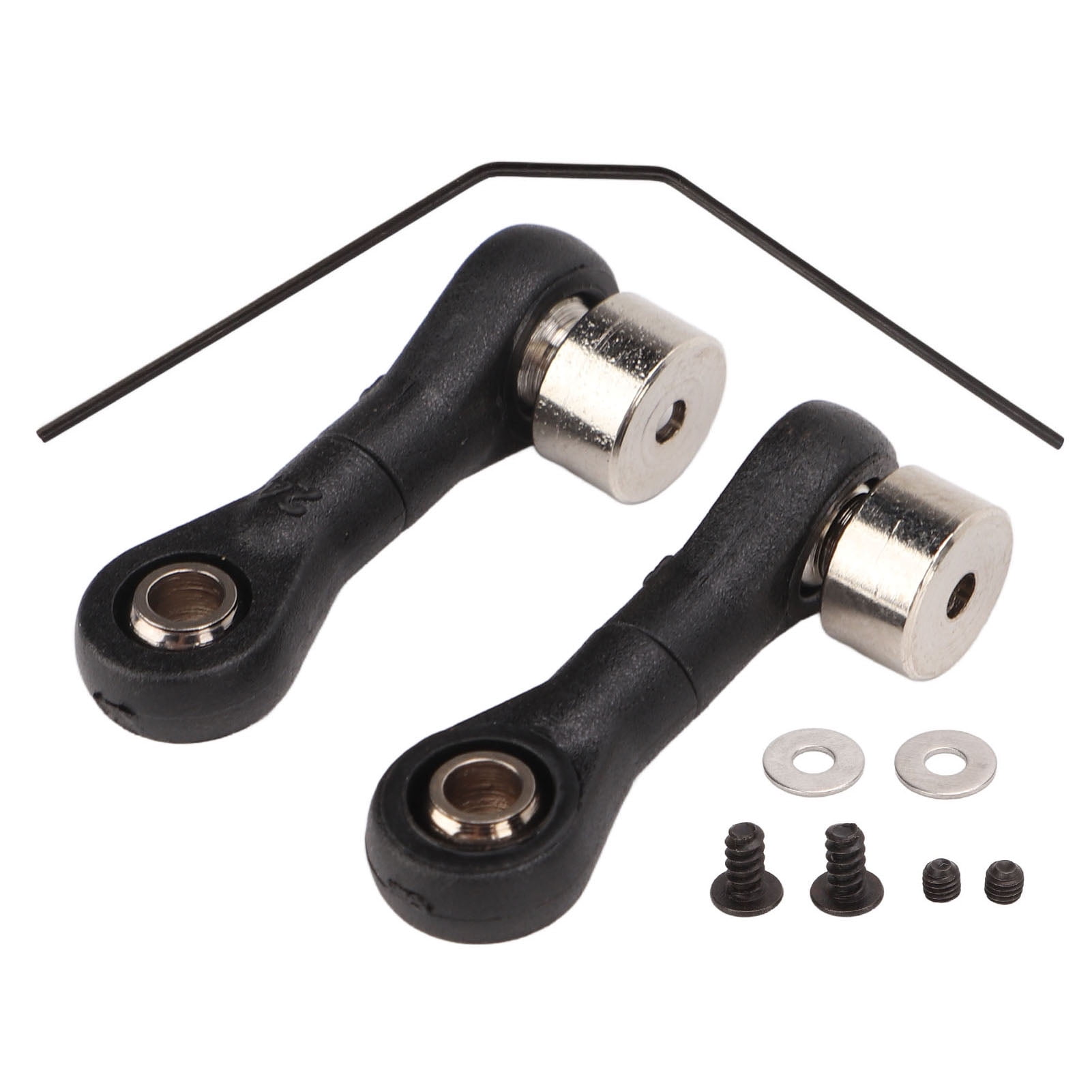 ZD Racing RC Off Road Car Black Rear Sway Bar Tie Rod Kit