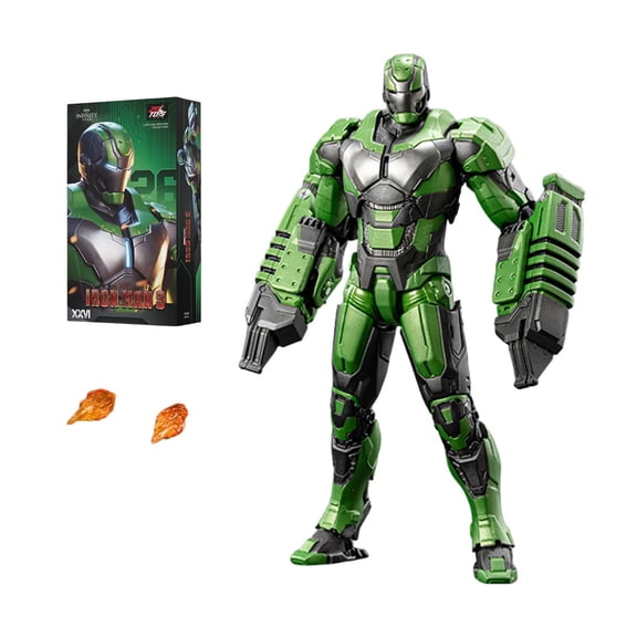 ZD Toys 1/10 Scale 7 inch Iron Man MK26 Gamma Armor Collector Action Figure