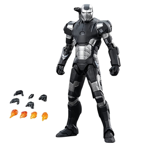 ZD Toys 1/10 Scale 7 inch Iron Man War Machine MK2 Collector Action Figure