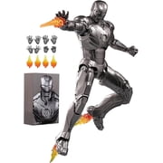 ZD Toys 1/10 Scale Iron Man MK2 Silver Suit Collectors Action Figure
