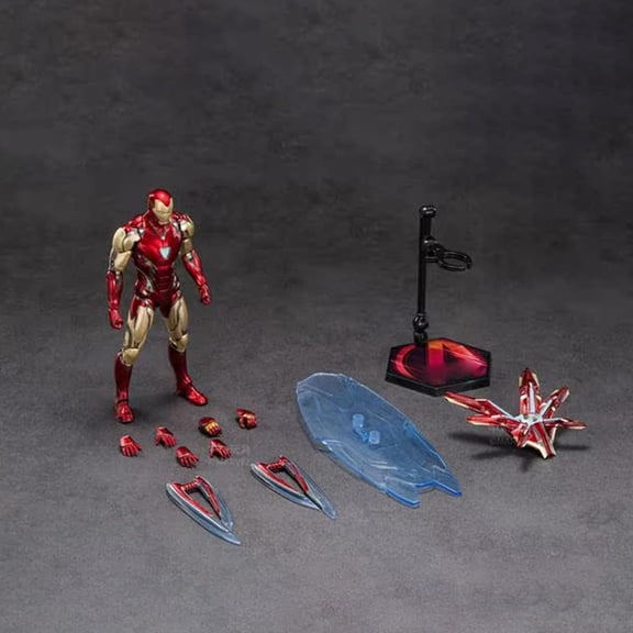 ZD Toys 1/10 Scale Iron Man MK85 Endgame Suit Collectible Action Figure