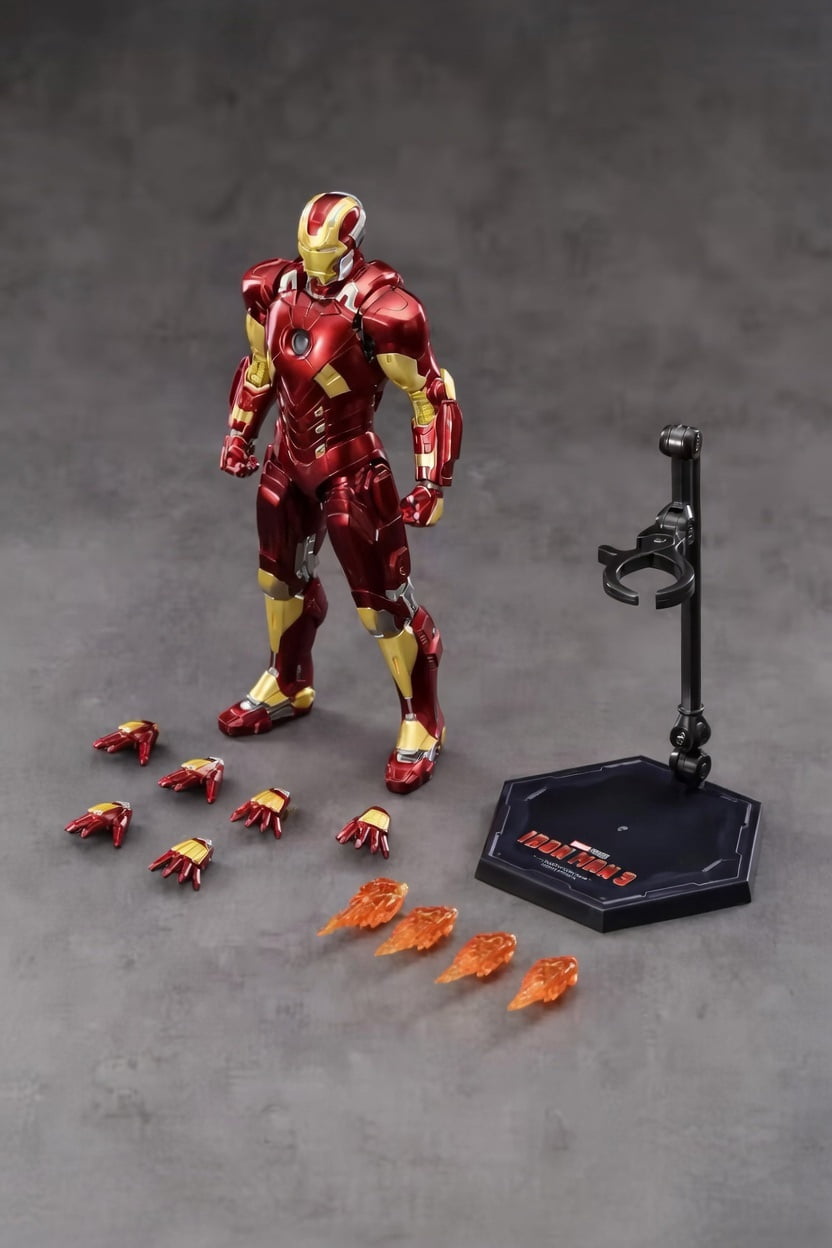ZD Toys 1/10 Scale Iron Man Mark 11 MK XI Foxtrot Suit Collector