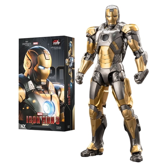 ZD Toys 1/10th Scale 7 inch Iron Man Mark XX MK20 Python Collector Action Figure