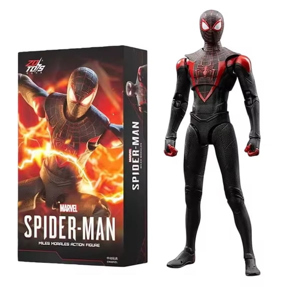 ZD Toys 1/10th Scale Gamerverse Spiderman Miles Morales Collector Action FIgure