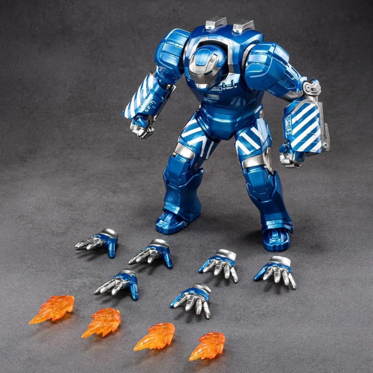 ZD Toys 1/10th Scale Iron Man Mark XXXVIII MK 38 Igor Heavy Lifting Armor Collector Action Figure