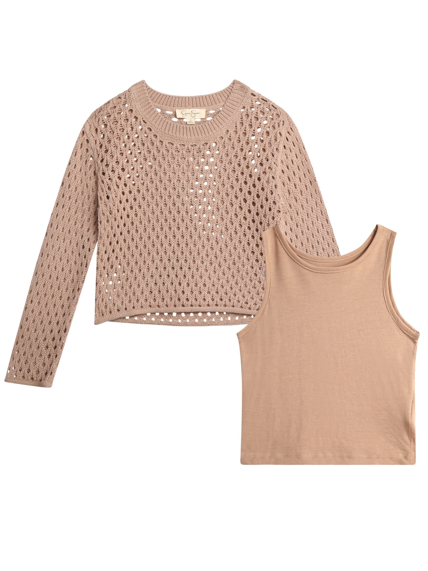 8YARDS Women's RIBSEPA-PULLOVER 2G ベージュM ZESICA Women's Fall 2025 Turtleneck Batwing Long Sleeve Ribbed