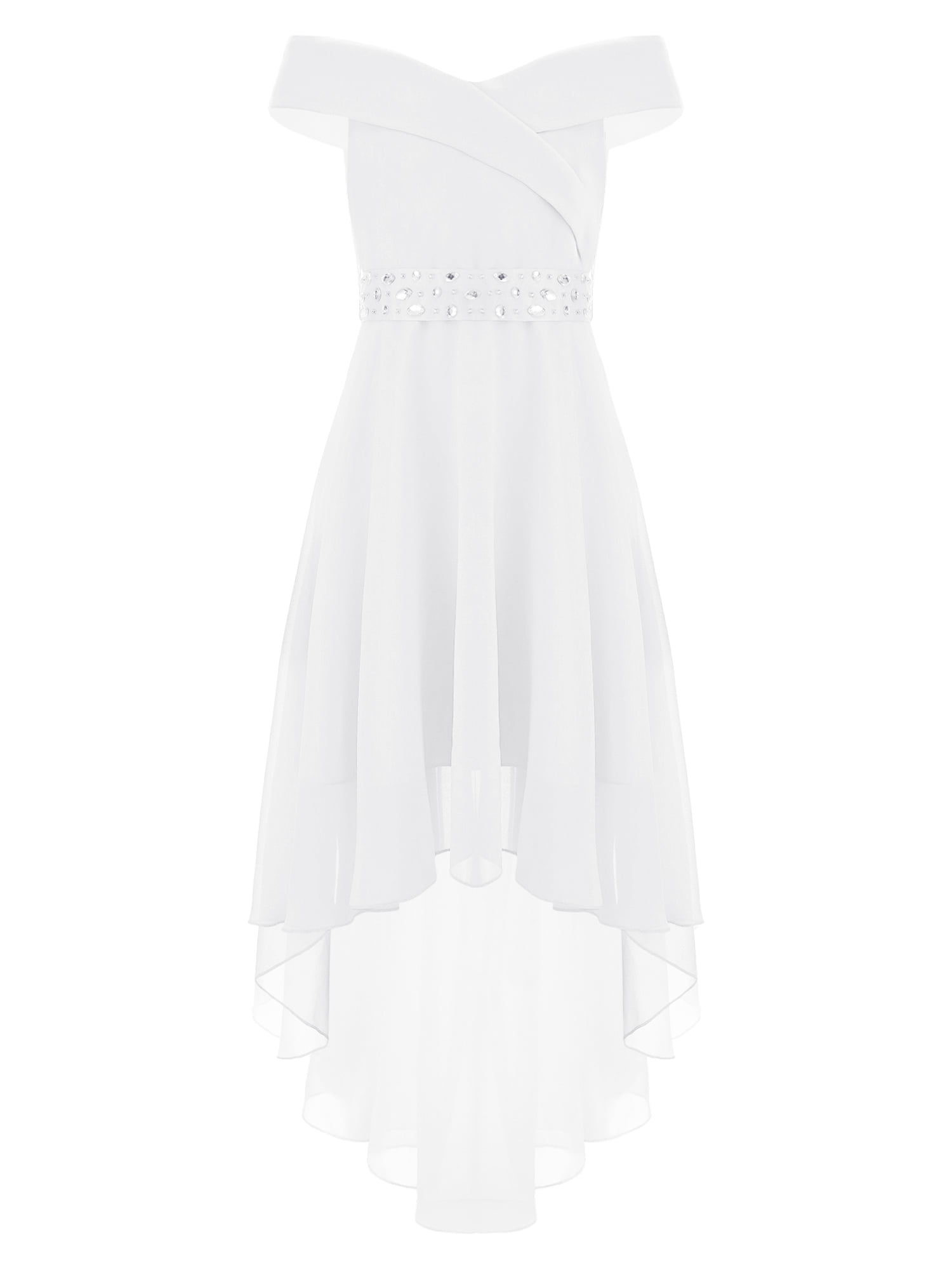 v neck a line wedding dress Halter V-Neck Sleeveless Pleated Empire Waist A-Line Beach Wedding Dre –  Loveiss main image 0