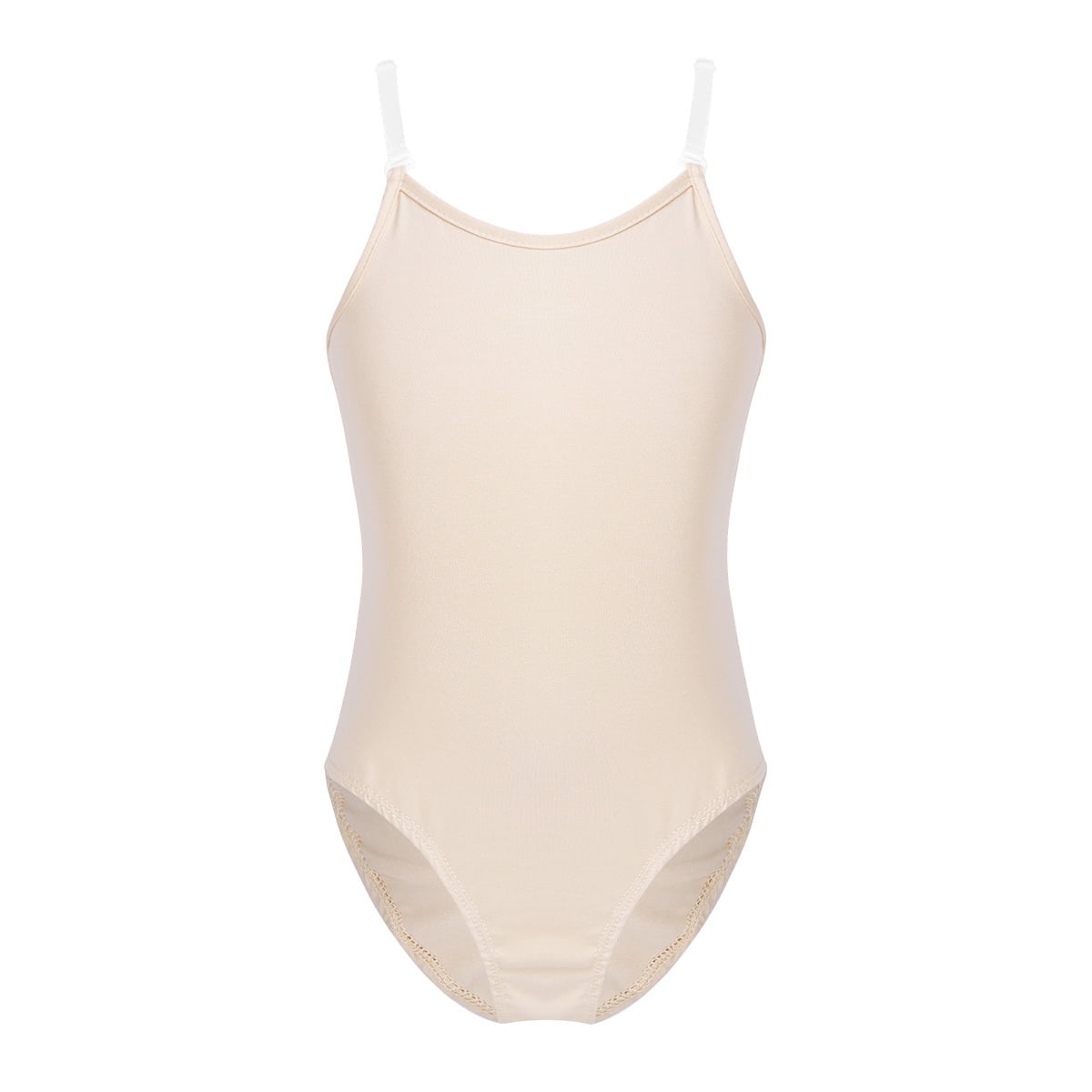 ZDHoor Women And Girls Nude Camisole Undergarment Leotard With Clear zdhoor-women-and-girls-nude-camisole-undergarment-leotard-with-clear