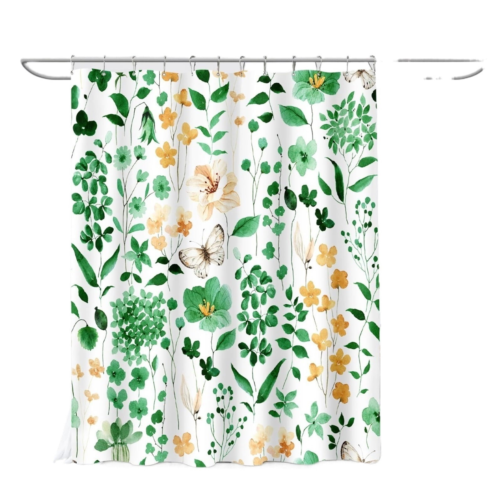 ZDM Long Shower Curtain 72 x 96 Inch, Floor to Ceiling X-Long Sage ...