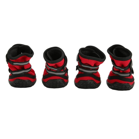 ZDM Pet Foot Protectors, Breathable Sturdy Sole Stylish Reflective Dog Shoes for Outdoor for Hiking (XXL)
