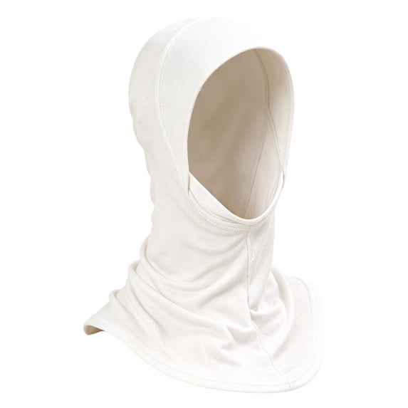 ZDNIXIAN Soft Stretchy Fabric Balaclava Face Cover Lightweight Breathable Full Head Neck Wrap Color Hood Headgear for Cycling Driving Outdoor Daily Use