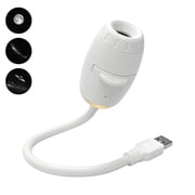 ZDSSY 2-in-1 with 3 Sliding Projection Films, Adjustable Brightness, 360 Rotating Design, USB Powered Galaxy Night Lights