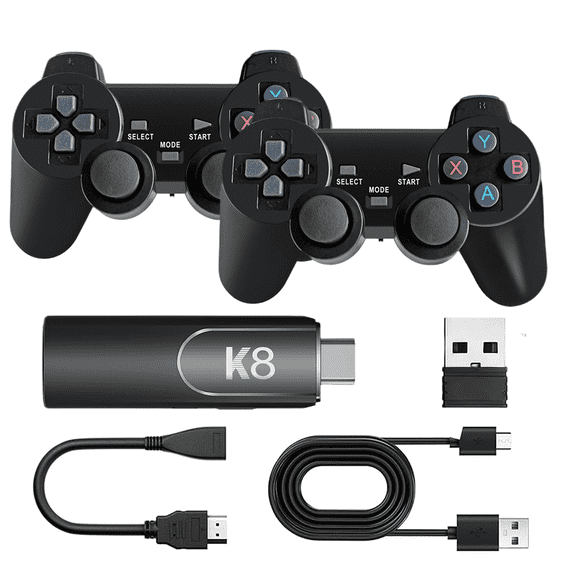 ZDSSY Retro Game Console Double High-definition Controller for TV, Laptop, Projector
