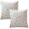 thumbnail image 1 of ZDWQFA 2Pcs 18 x 18inch Snowflake Pattern Pillow Christmas Pillow Cases Cushion Cover Winter Holiday Home Decor for Sofa, Car, Bed, 1 of 7