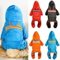 thumbnail image 1 of ZDWQFA Dog Raincoat Waterproof Pets Rain Jacket Reflective Straps Rain Poncho Clothes for Large Medium Small Puppy Dog, 1 of 7