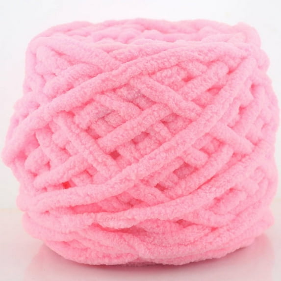 ZDWQFA Soft Chenille Yarn Velvet Yarn for Crocheting,Fluffy Yarn for Knitting and Crochet DIY Craft,Blanket Yarn for Hat Scarf Blanket Slippers