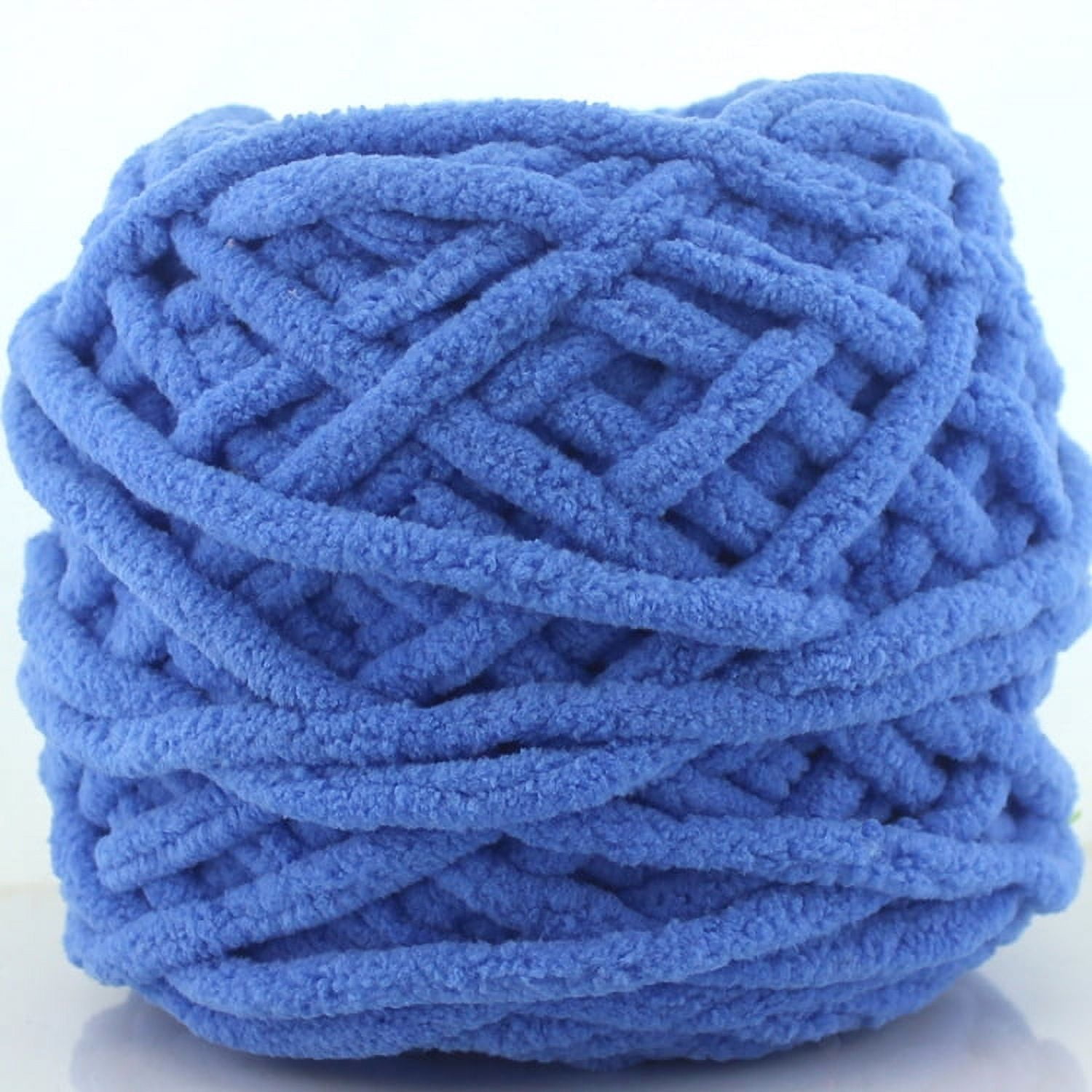 ZDWQFA Soft Chenille Yarn Velvet Yarn for Crocheting,Fluffy Yarn for