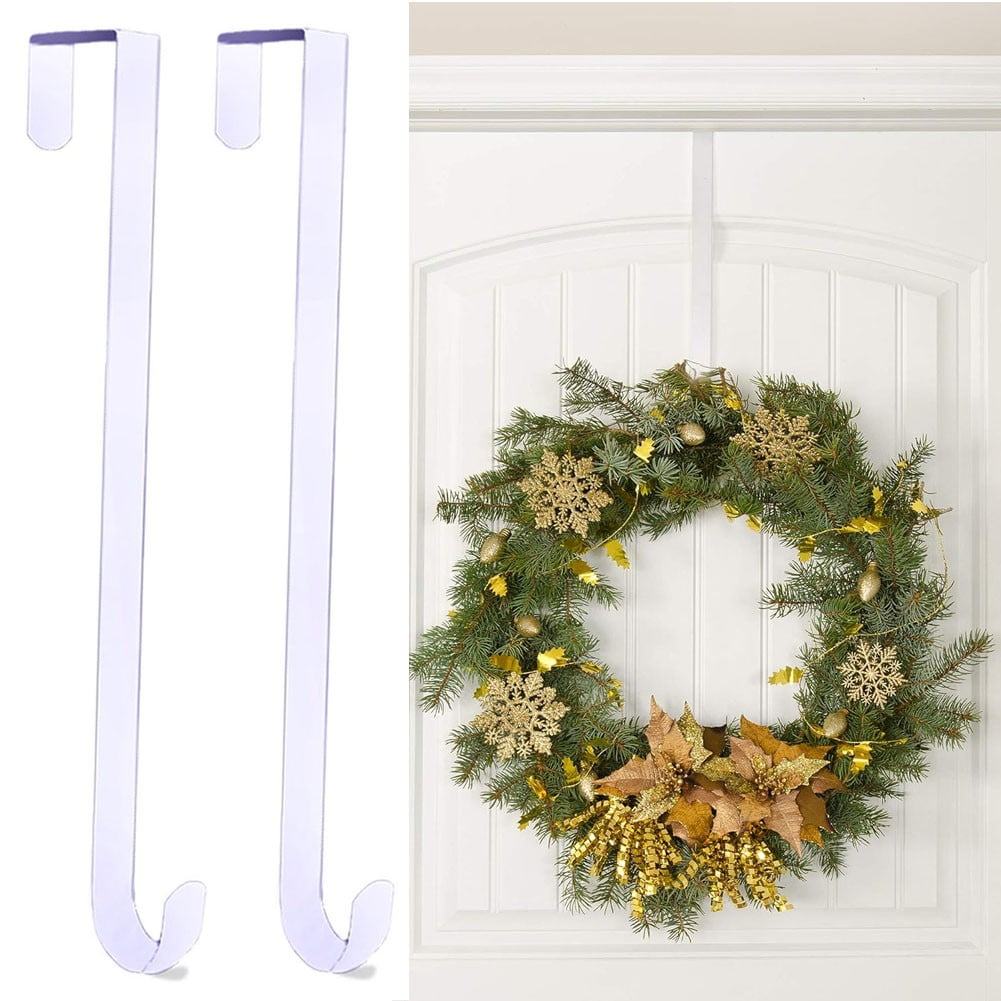 ZDWQFA Wreath Hangers for Front Door, Wreath Hanger Door Wreath Hook