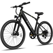 ZDZA Electric Bike 26”, 1000W Peak Motor E-Mountain Bike, 22MPH 36V 10.4AH Removable Ebike for Adults, 7 Speed Electric Bicycle UL2849