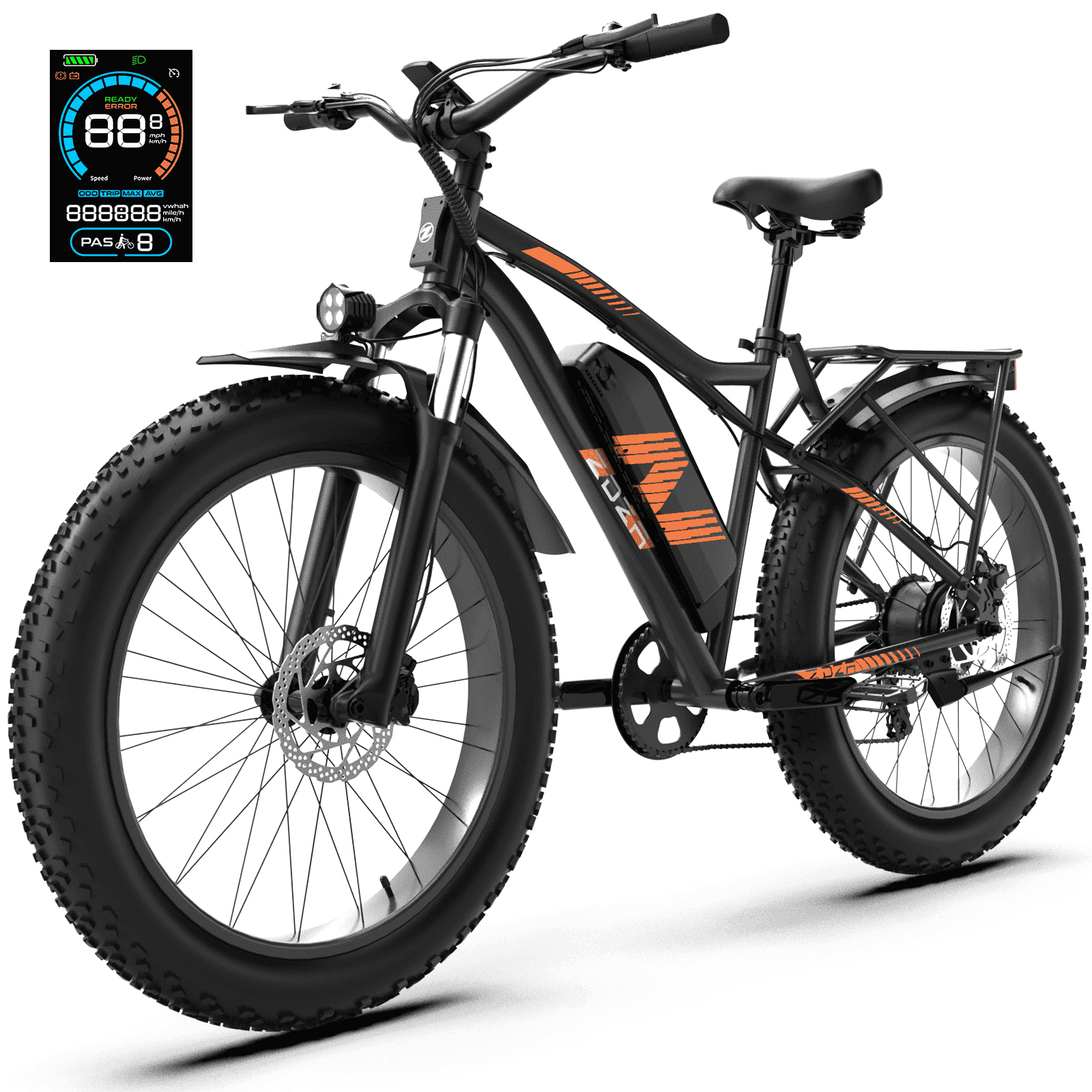 ZDZA Electric Bike for Adults,750W Motor E-Mountain Bicycle, 26