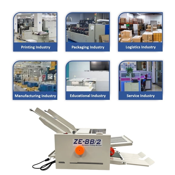 ZE-8B/2 Model Floding Paper Machine Automatic 110V