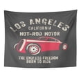 thumbnail image 1 of ZEALGNED Auto Racing Hot Rod Car Automobile Automotive California Classic Wall Art Hanging Tapestry Home Decor for Living Room Bedroom Dorm 60x80 inch, 1 of 2